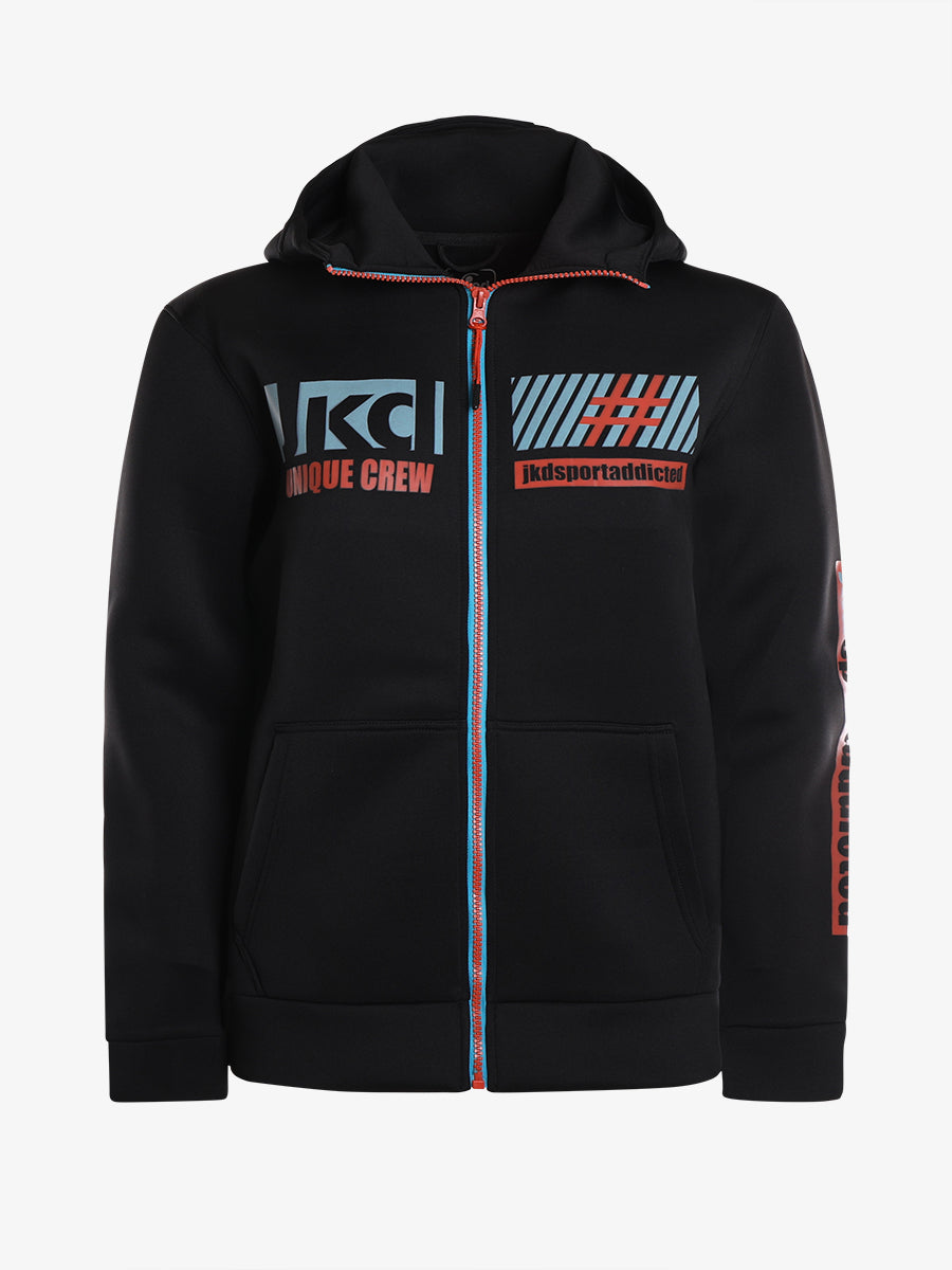 FELPA CAPPUCCIO ZIP SIDERALIS Jaked